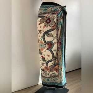 Bohemian Print Maxi Scarf